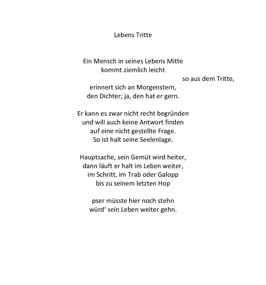 Lebens Tritte OK Lebens Tritte OK